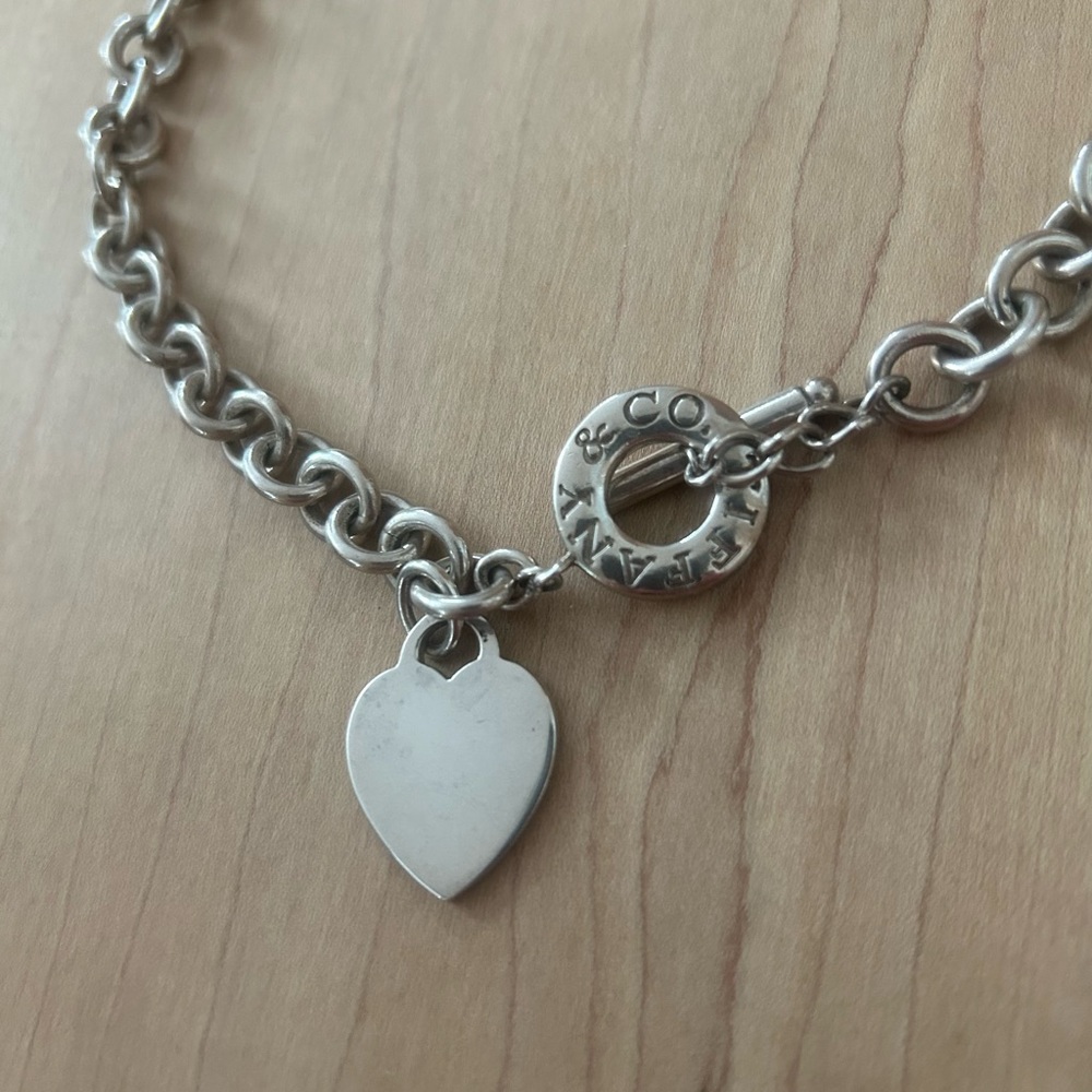 Vintage Original Heart Toggle Tiffany & Co. Necklace